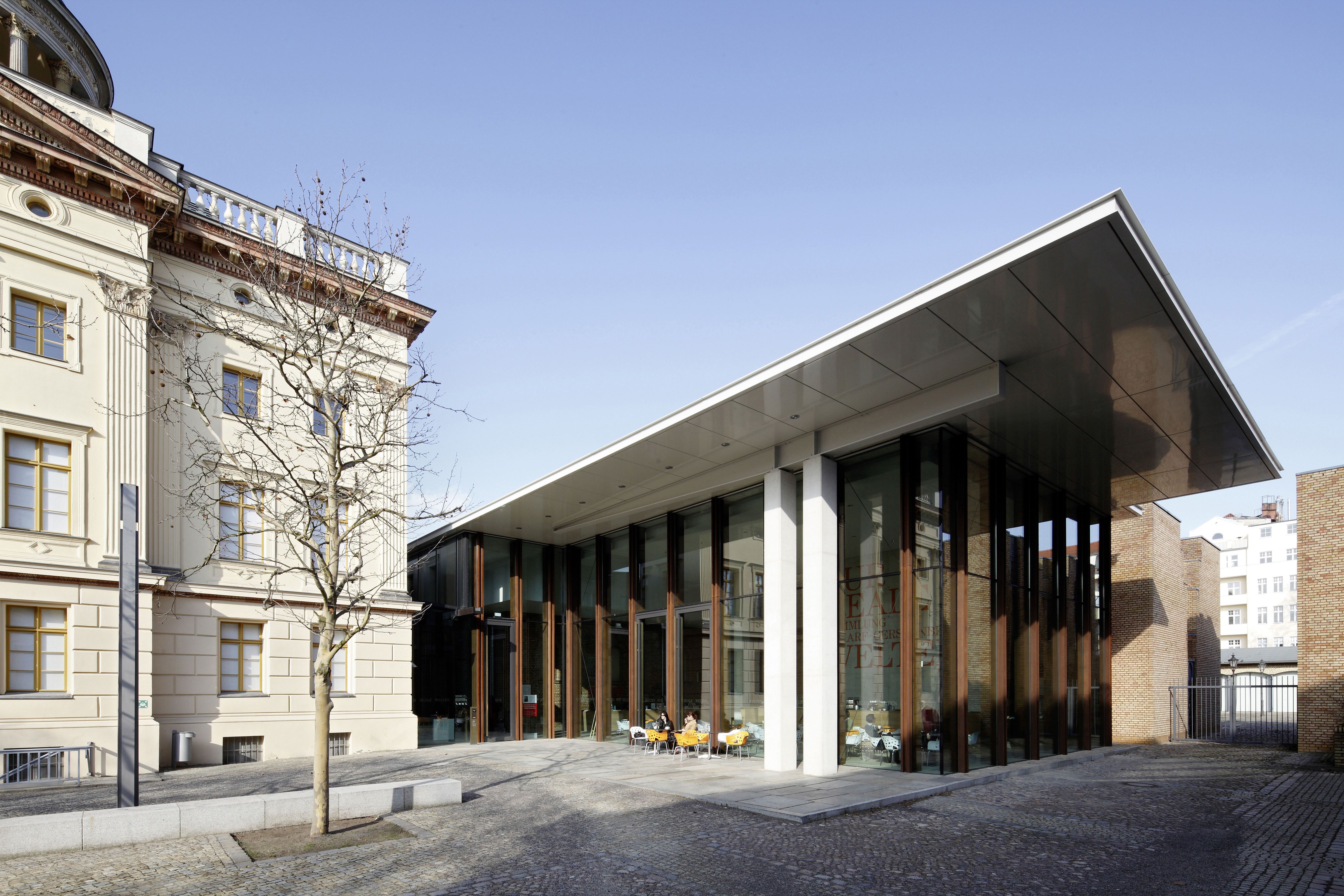 Sammlung Scharf-Gerstenberg, Eingang Berlin-Charlottenburg, Schloßstr. 70